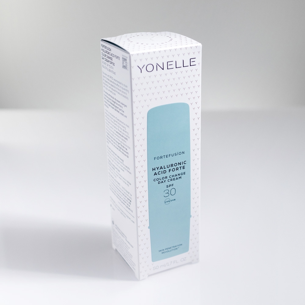 FORTEFUSÍON Krem „Color Change” Na Dzień SPF30 Z Kwasem Hialuronowym Forte