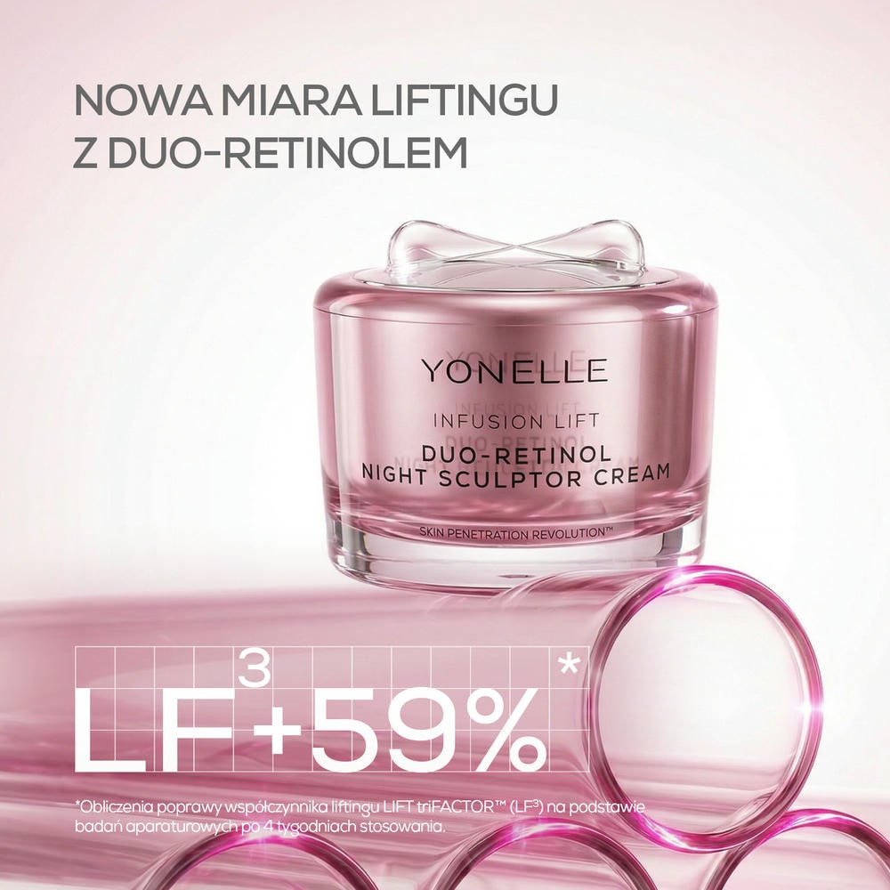 INFUSÍON LIFT Modelujący Krem Na Noc Z Duo-Retinolem