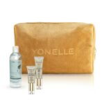 Prezent: Kosmetyczka i 3 miniatury - Metamorphosis CC, Metamorphosis Gold Flash i Yoshino Calming Tonic